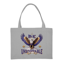 Load image into Gallery viewer, Bag Fabric Large Be Unstoppable Motivation Strong
