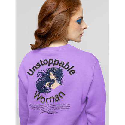 Sweatshirt "Unstoppable Woman"