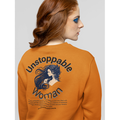 Sweatshirt "Unstoppable Woman"