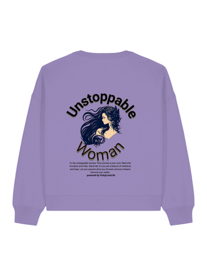 Sweatshirt "Unstoppable Woman"