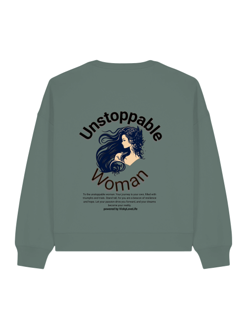 Sweatshirt "Unstoppable Woman"