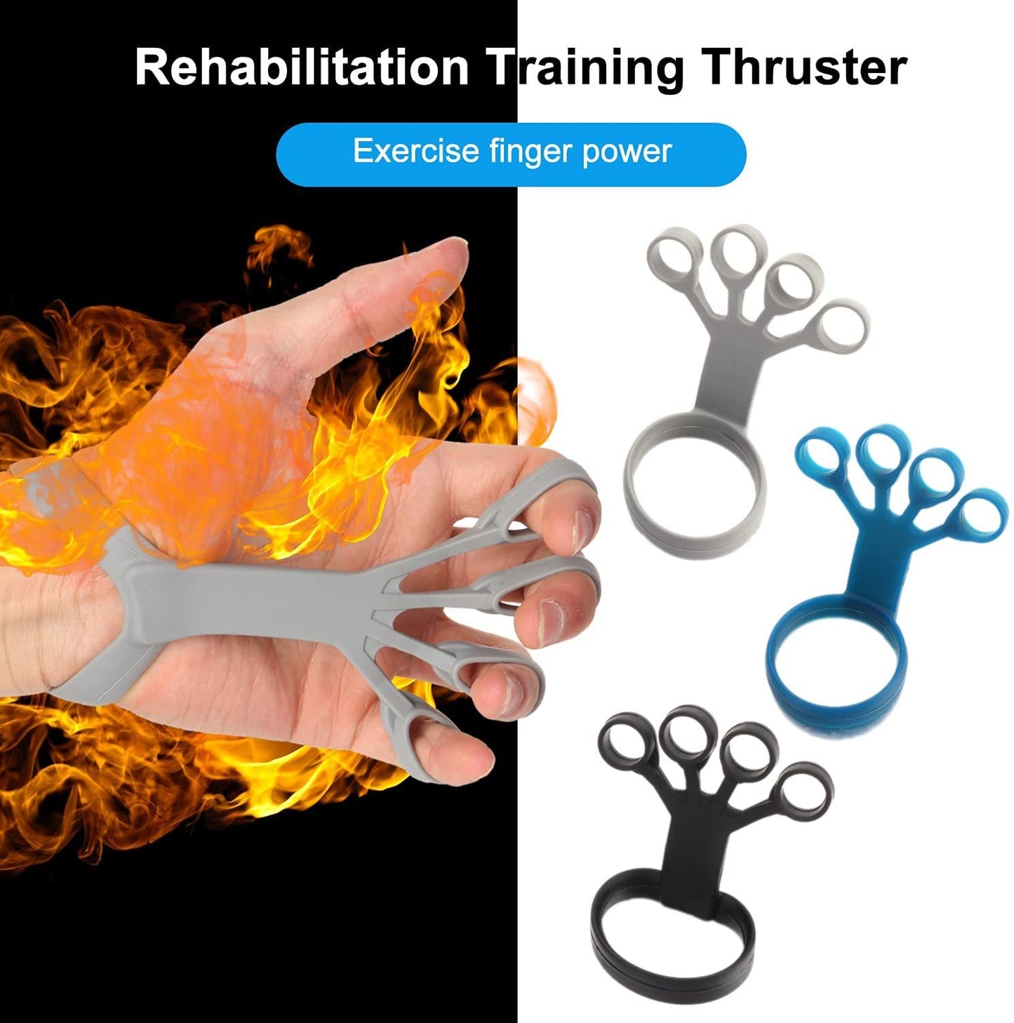 Silikon Hand Grip Finger Trainer