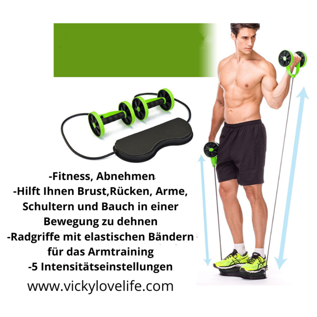 Multi-Funktional Fitness Bauchmuskel Roller