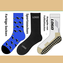 Load image into Gallery viewer, Kreative Baumwollsocken PERSONALISIERBAR
