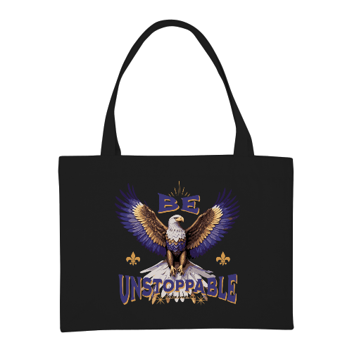 Bag Fabric Large Be Unstoppable Motivation Strong