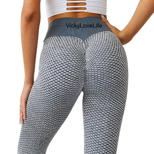 Sportliche Yoga-Fitness Leggings