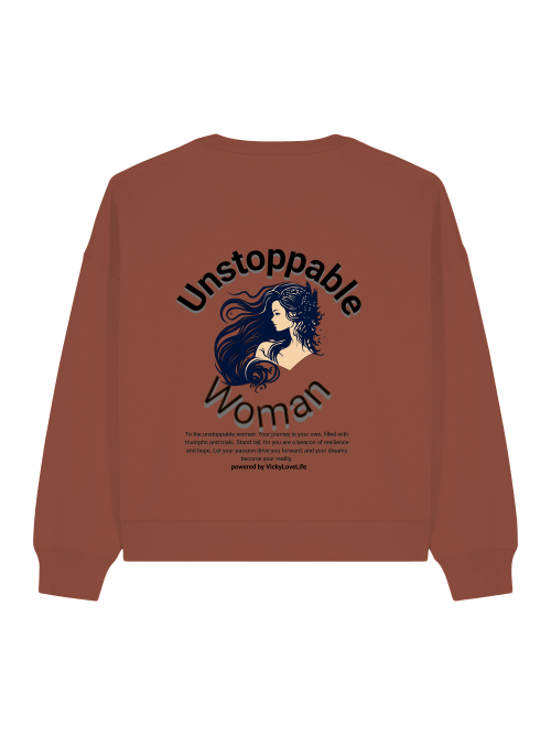 Sweatshirt "Unstoppable Woman"