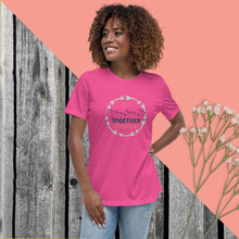 Load image into Gallery viewer, Lockeres Damen-T-Shirt VickyLoveLife together forever Geschenk
