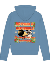 Lade das Bild in den Galerie-Viewer, Hoodie Nothing is impossible, the Word itself says  I`m Possible, Santa Klaus
