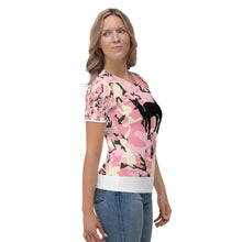 Load image into Gallery viewer, Women&#39;s T-shirt BLACK KAT+Tydy
