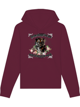 Load image into Gallery viewer, Hoodie Drummer Tiger motif, Be the change that you wish to see in the world
