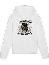 Load image into Gallery viewer, Hoodie Drummer Tiger- Motiv , Be the change that you wish to see in the world
