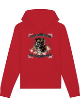 Load image into Gallery viewer, Hoodie Drummer Tiger- Motiv , Be the change that you wish to see in the world
