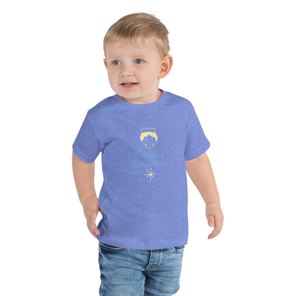 Future Presidente, Lustiges Kinder T-Shirt, Kurzärmeliges Baby-T-Shirt